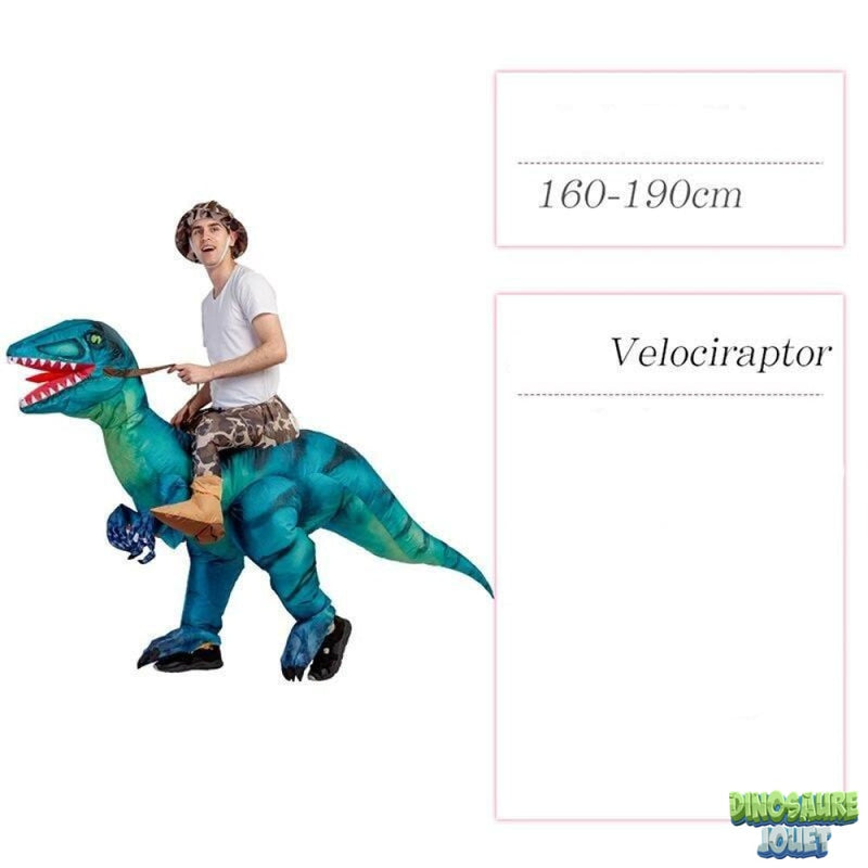 Costume Dinosaure gonflable adulte