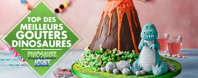 Le pleins de recettes faciles pour un gouter dinosaure réussi