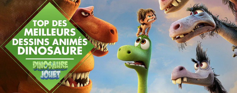 Top 5 des dessins animés sur les dinosaures