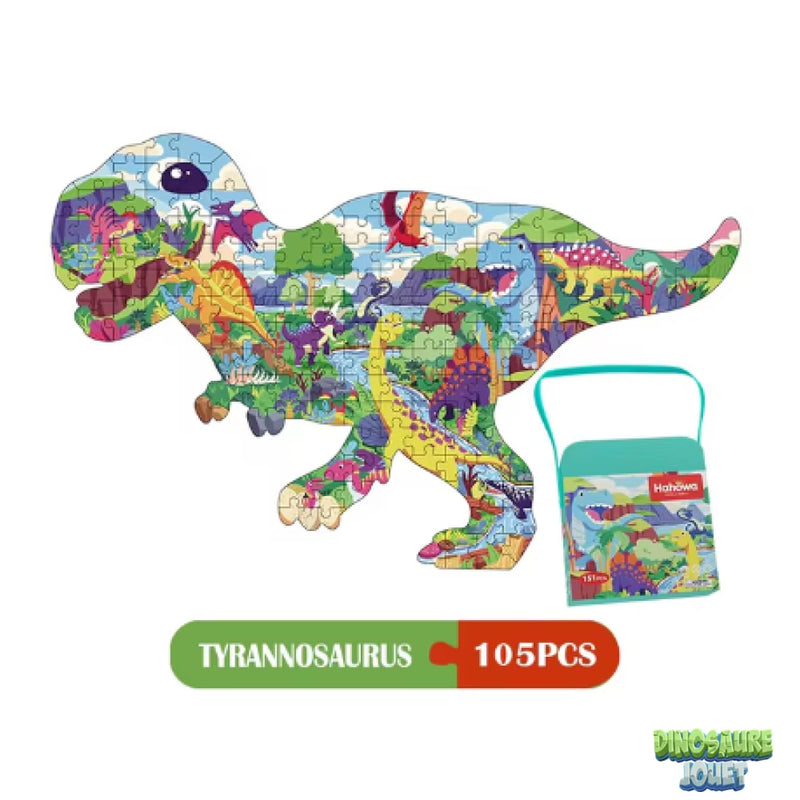 3d puzzle tyrannosaure