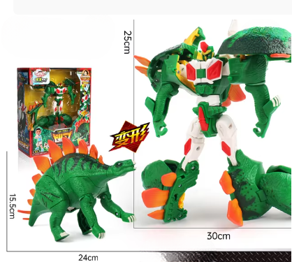 Robot Dinosaure transformable stégosaure