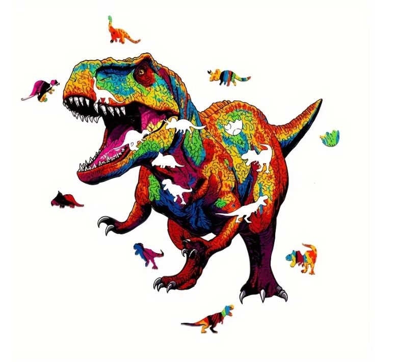 Puzzle tyrannosaurus rex