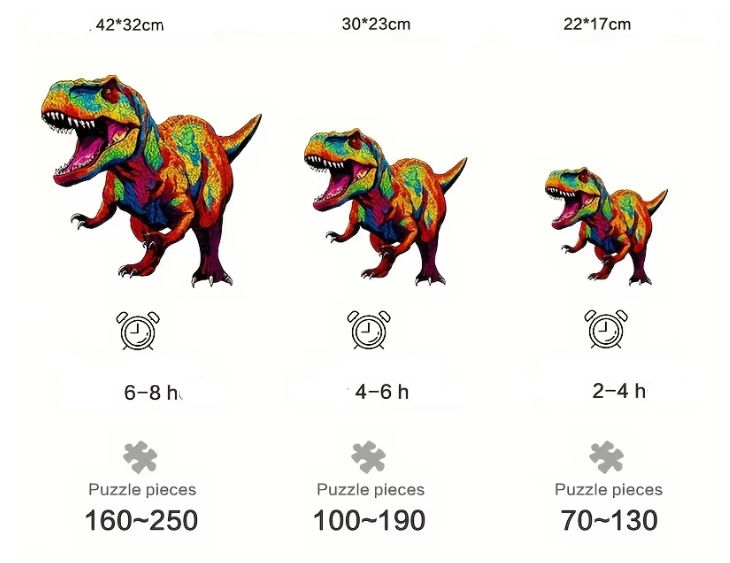 Puzzle tyrannosaurus rex