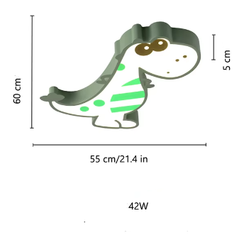 Plafonnier chambre dinosaure