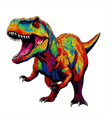 Puzzle tyrannosaurus rex