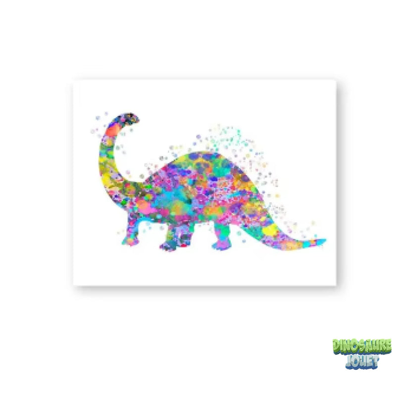 Affiche en soie T-rex