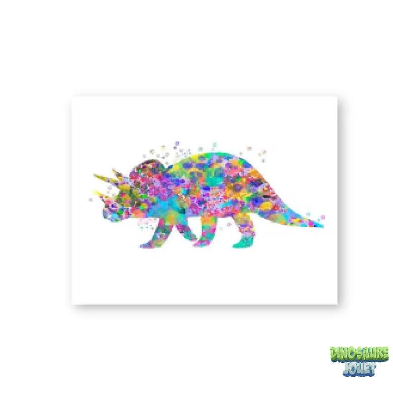 Affiche en soie T-rex