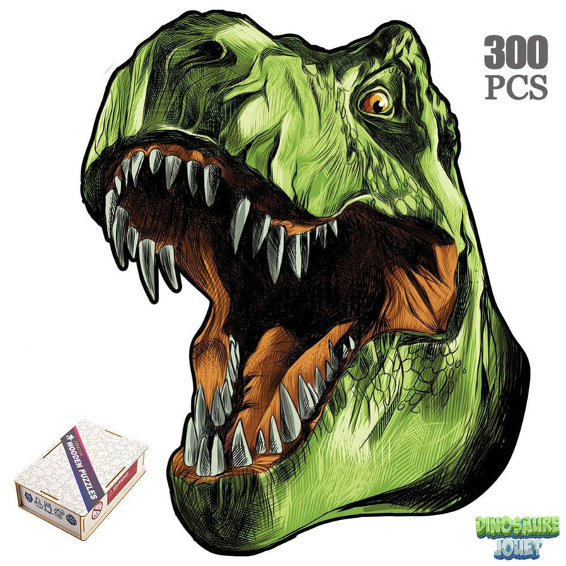 Animal puzzle 3d dino
