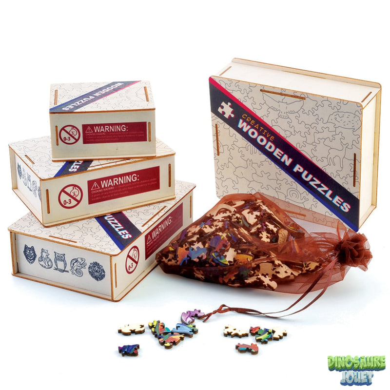 Animal puzzle 3d dino