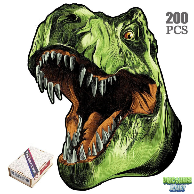 Animal puzzle 3d dino