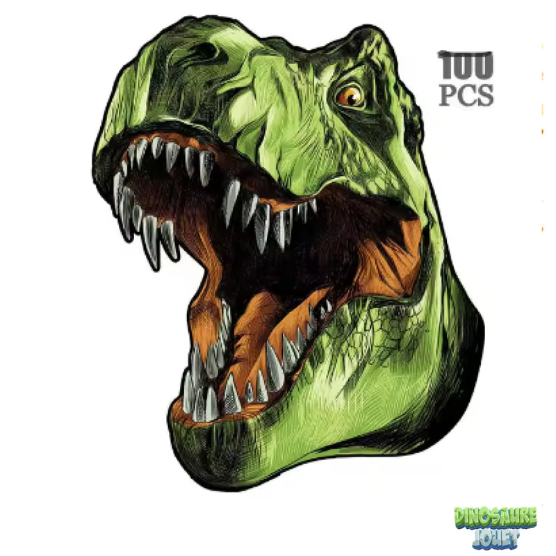 Animal puzzle 3d dino