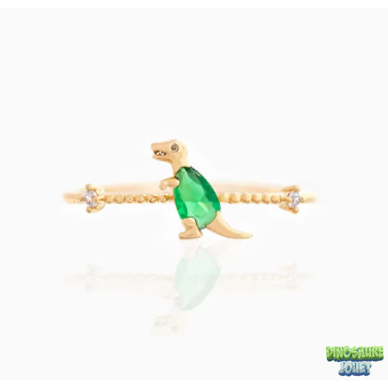 Bague en zirconium Dinosaure
