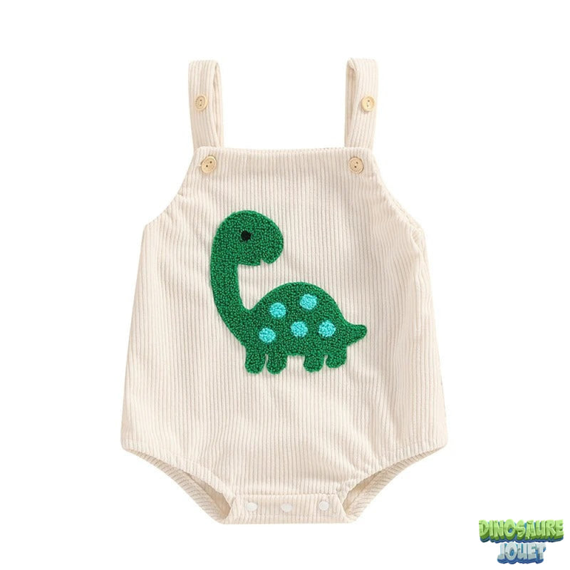 Barboteuse coton bebe Dinosaure