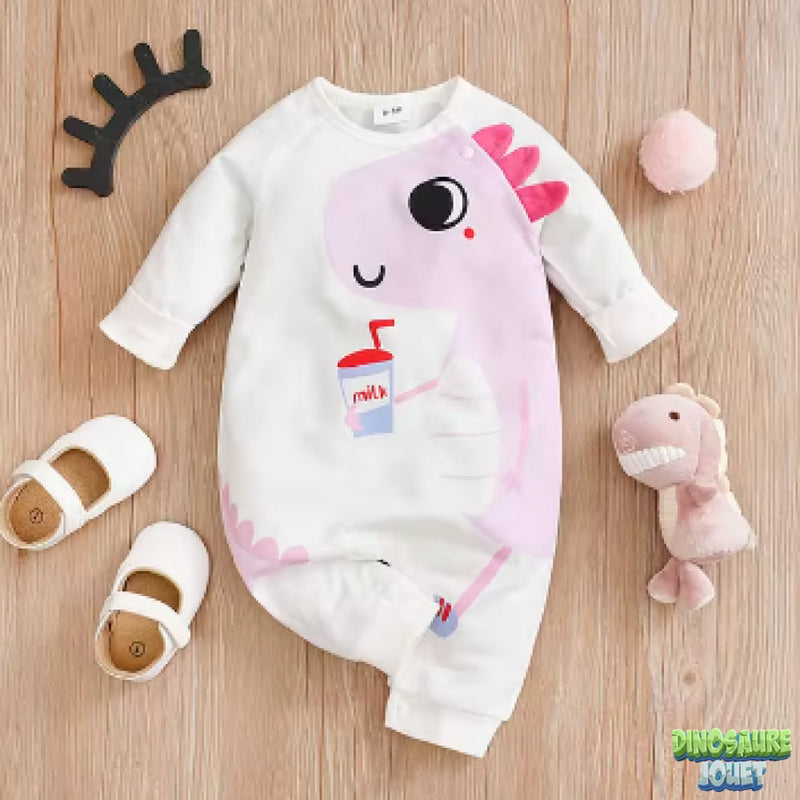 Bébé pyjama dinosaure fille