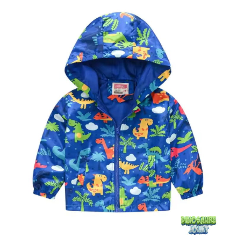 Blouson enfant motif dinosaure