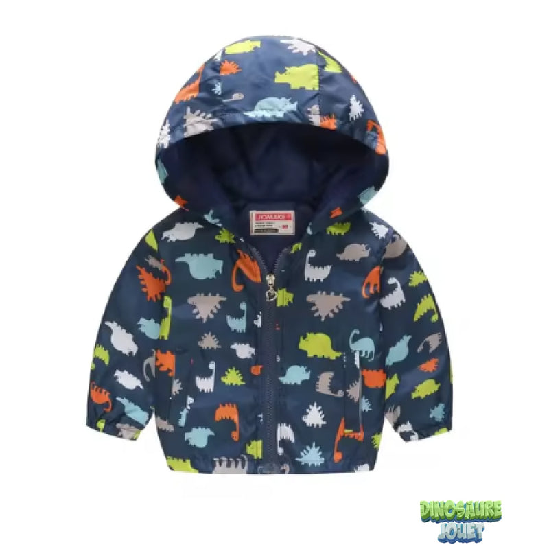 Blouson enfant motif dinosaure
