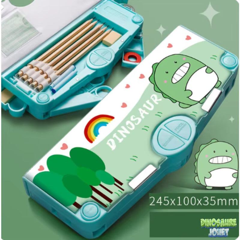 Boite à crayon Dinosaure robot
