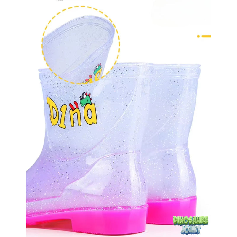 Botte en caoutchouc enfant Dinosaure