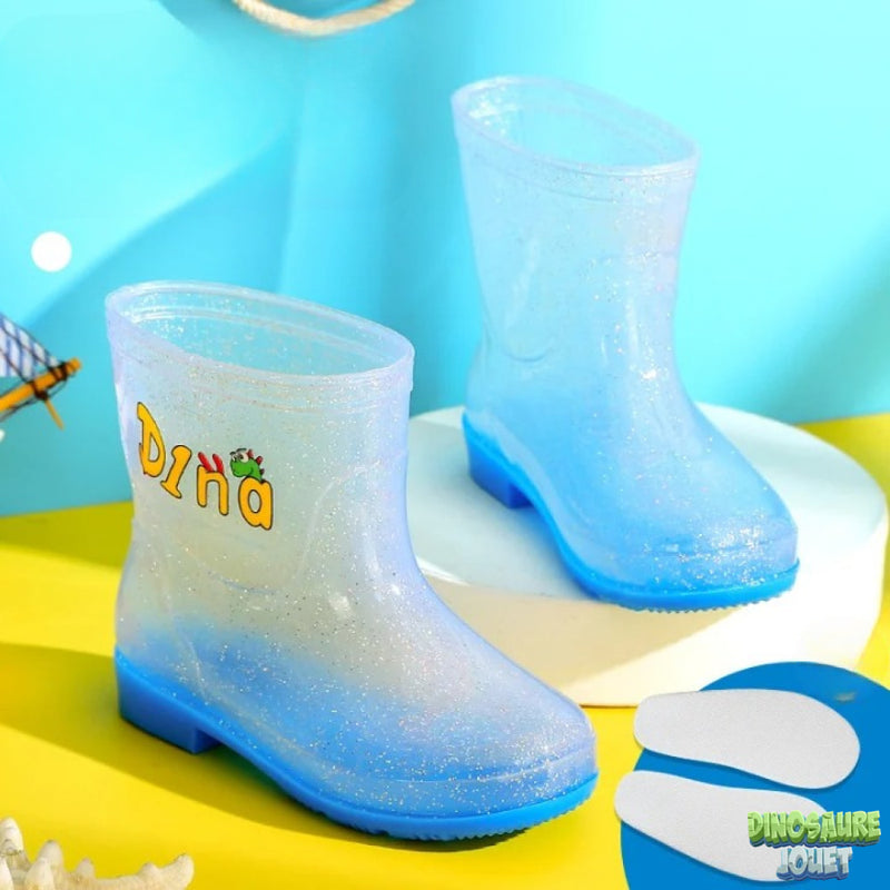 Botte en caoutchouc enfant Dinosaure