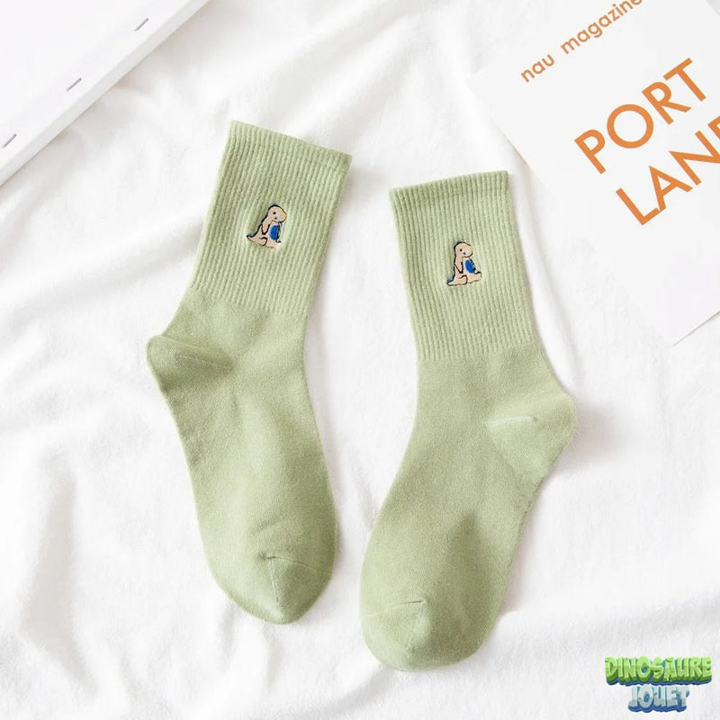 Chaussette motif Dinosaure