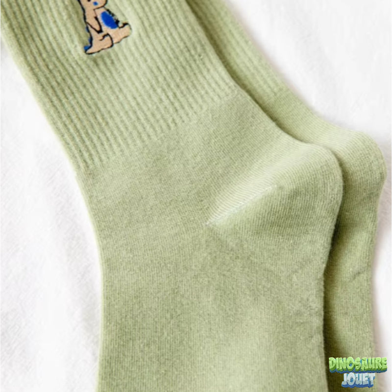 Chaussette motif Dinosaure