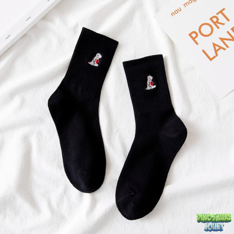 Chaussette motif Dinosaure