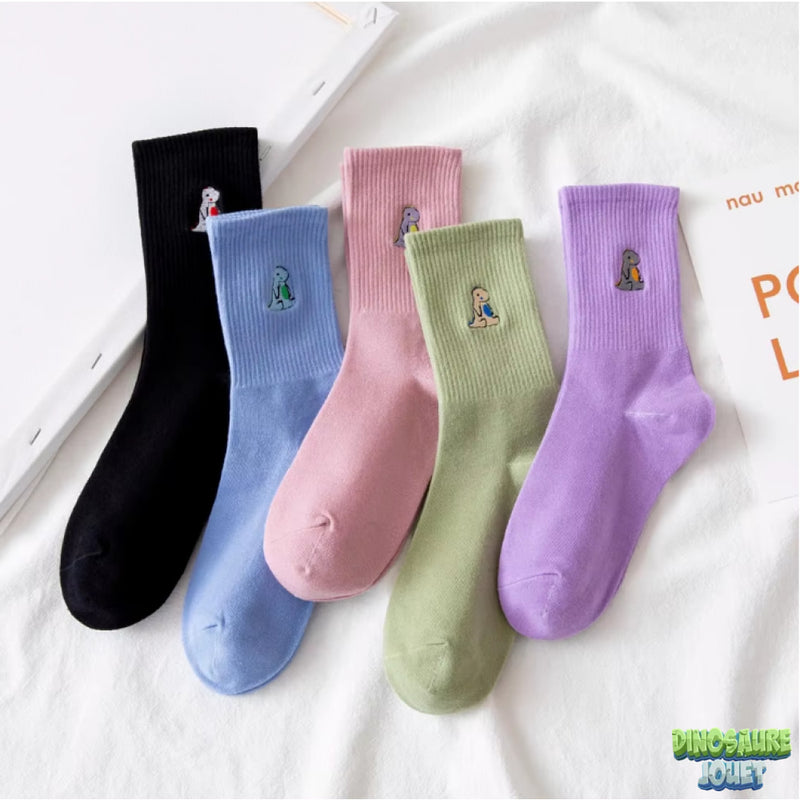 Chaussette motif Dinosaure