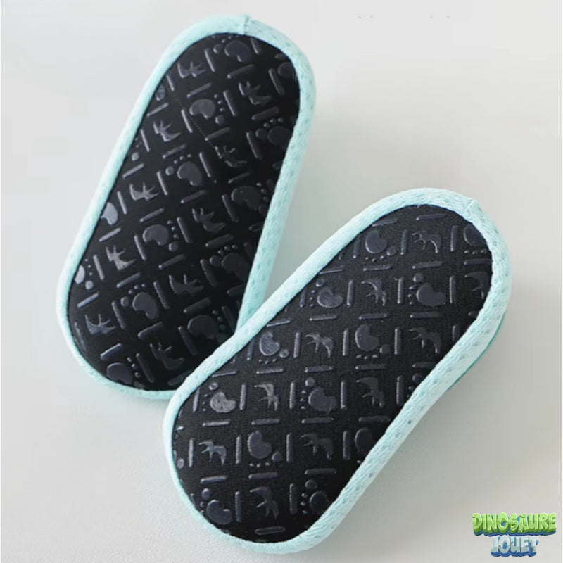 Chausson pied nu Dinosaure