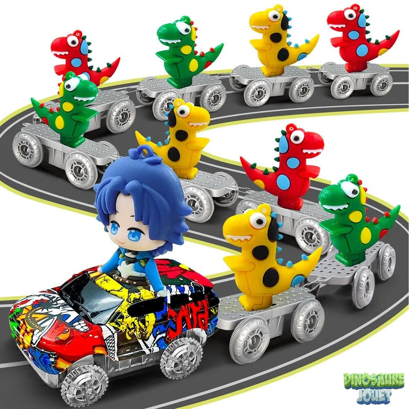 Circuit dino train lumineux