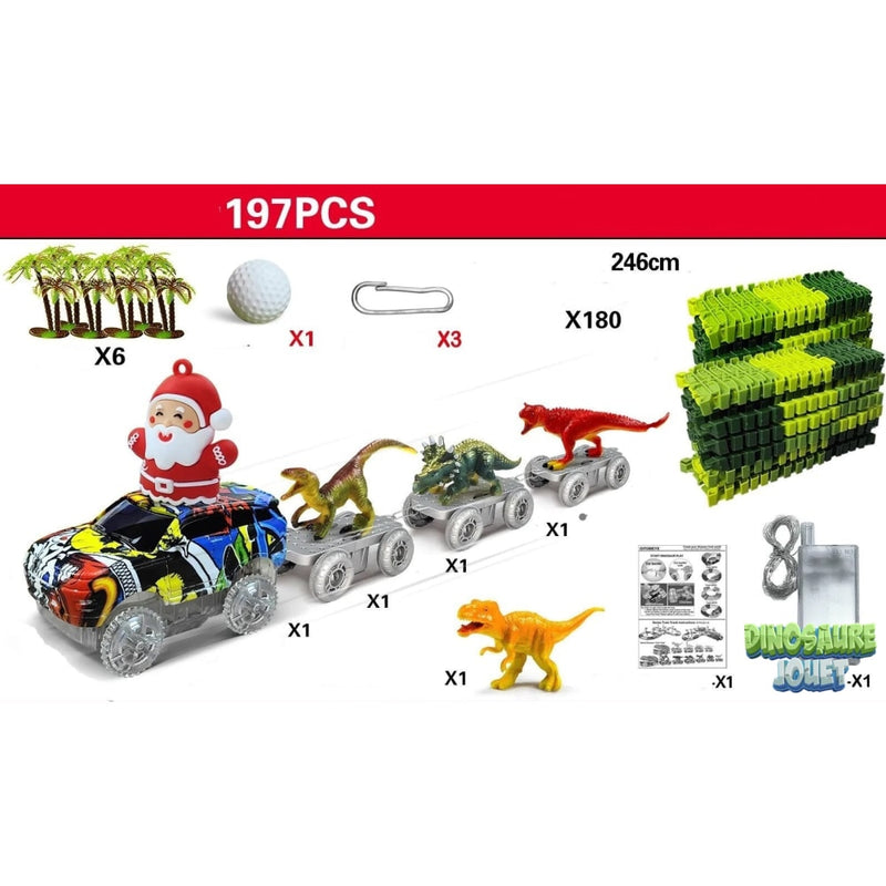 Circuit dino train lumineux