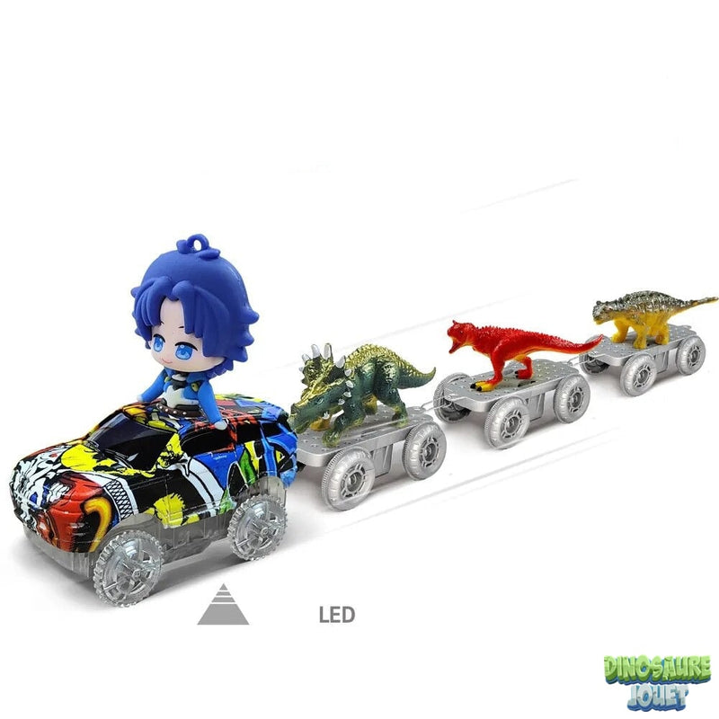 Circuit dino train lumineux