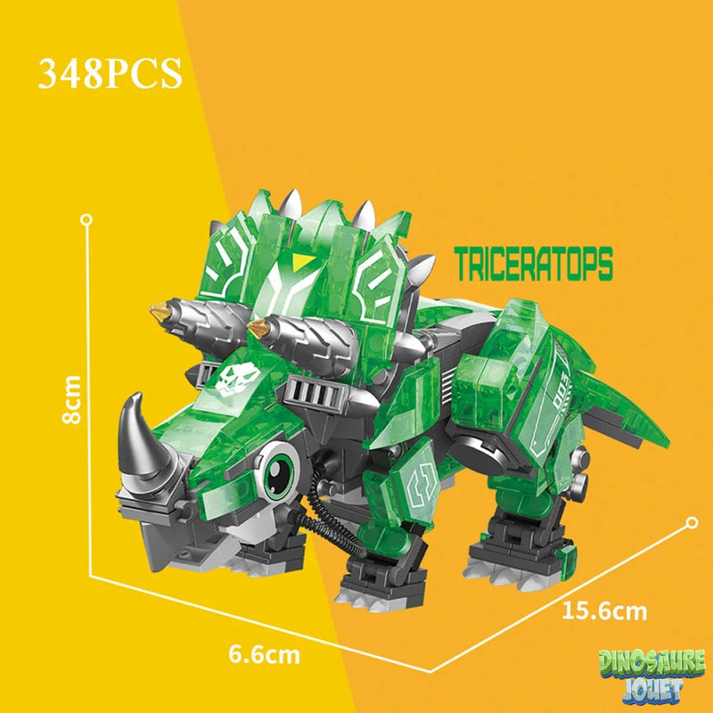 Construction lego Dinosaure tricératops
