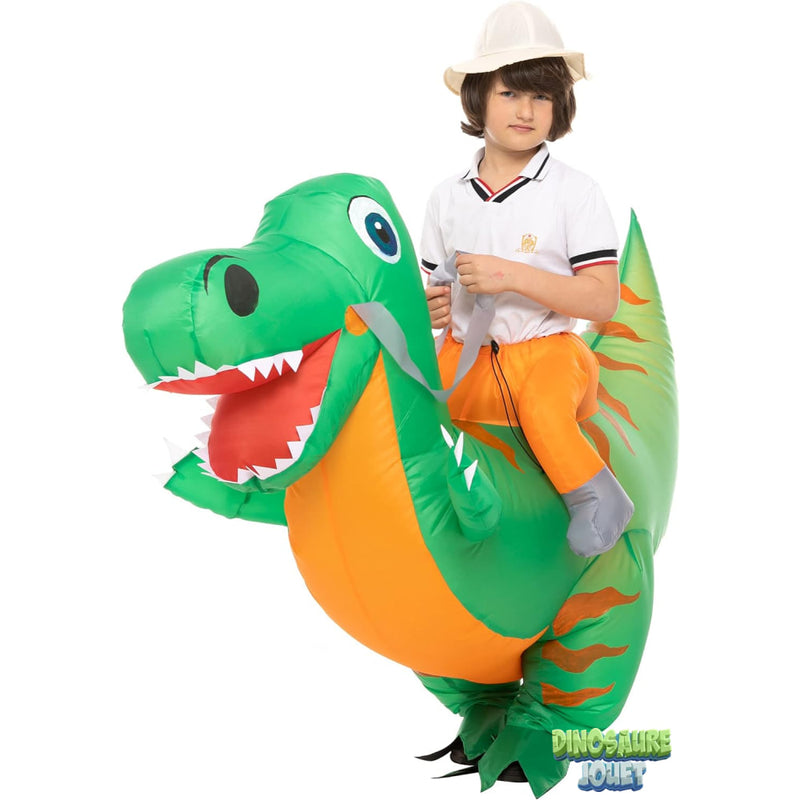 Costume gonflable de T-rex des dinosaures