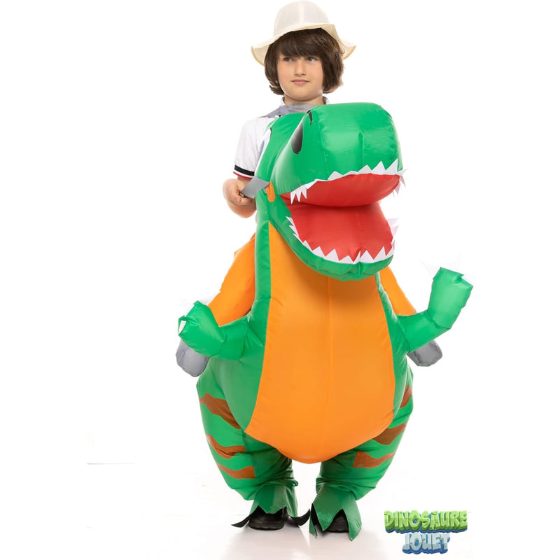 Costume gonflable de T-rex des dinosaures