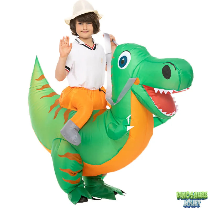 Costume gonflable de T-rex des dinosaures