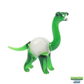 Deco statue dinosaure en verre