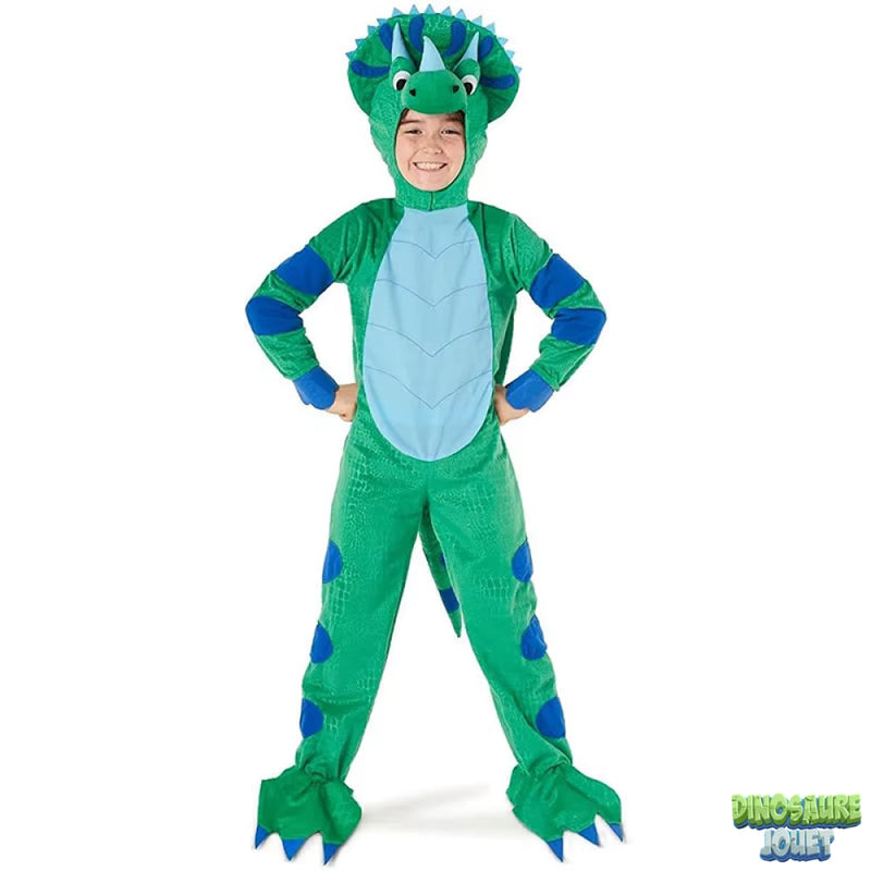 Déguisement Dinosaure Tricératops enfant