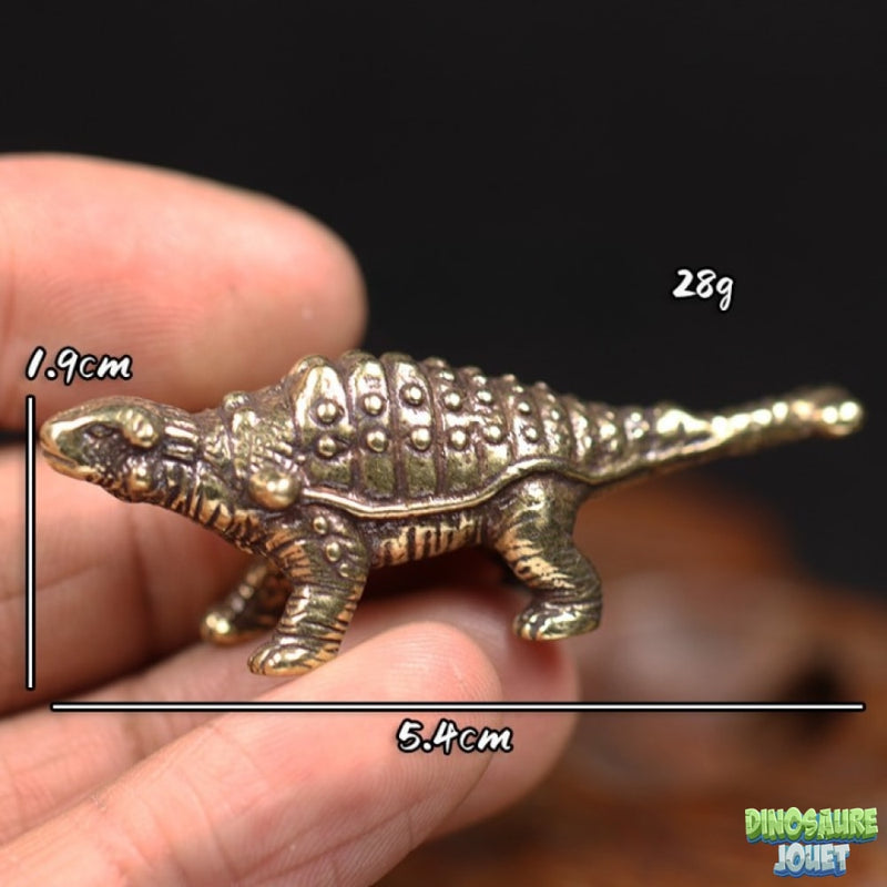 Dinosaure mini sculpture laiton