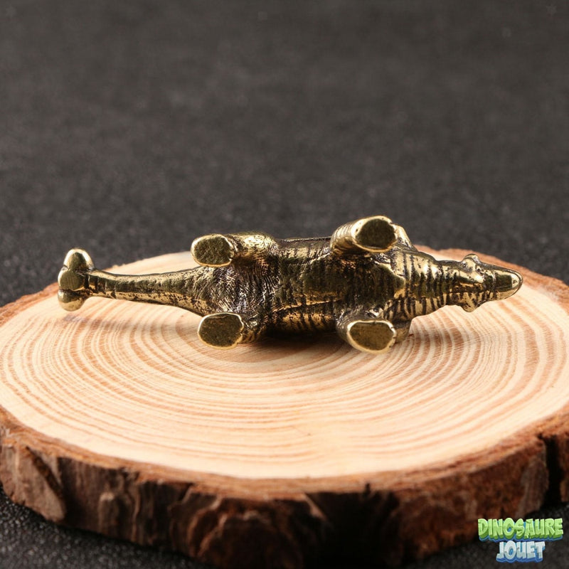 Dinosaure mini sculpture laiton