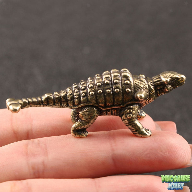 Dinosaure mini sculpture laiton