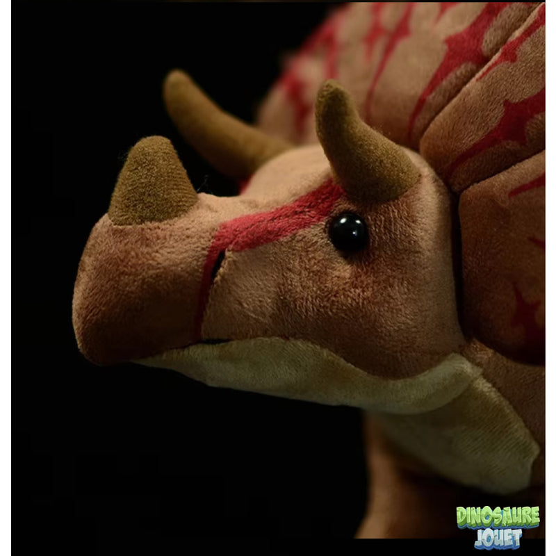 Dinosaure peluche Tricératops