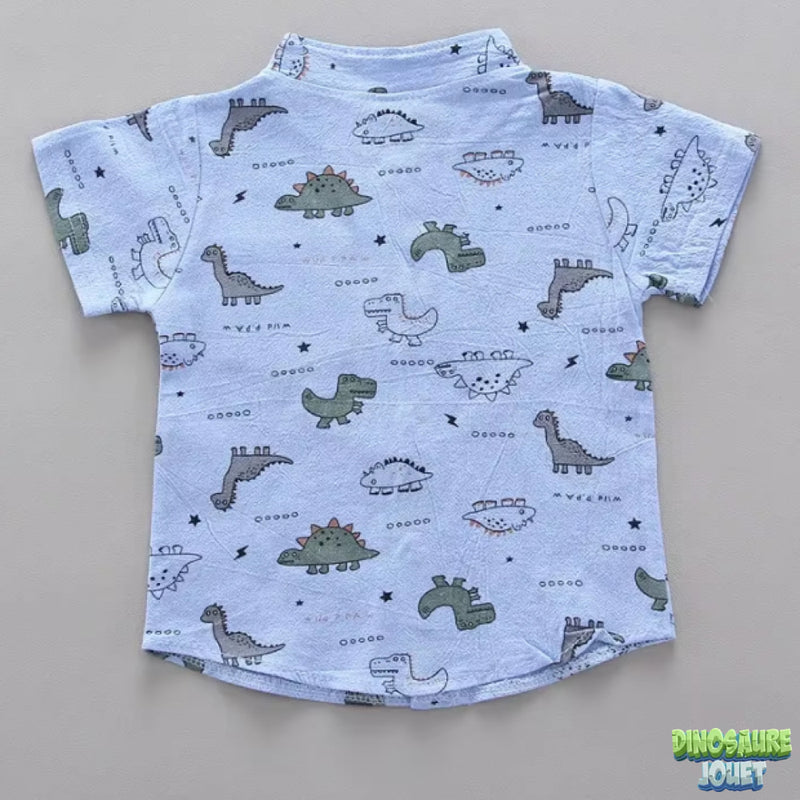 Ensemble short garçon Dinosaure
