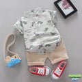 Ensemble short garçon Dinosaure