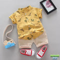 Ensemble short garçon Dinosaure