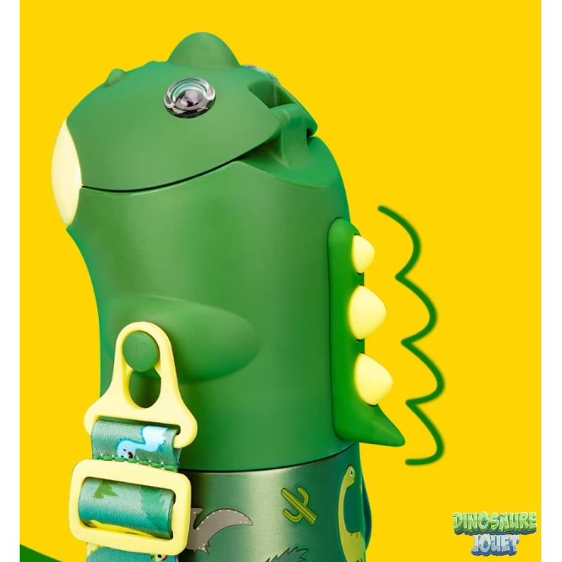 Gourde Dinosaure vert