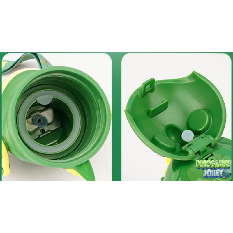 Gourde Dinosaure vert
