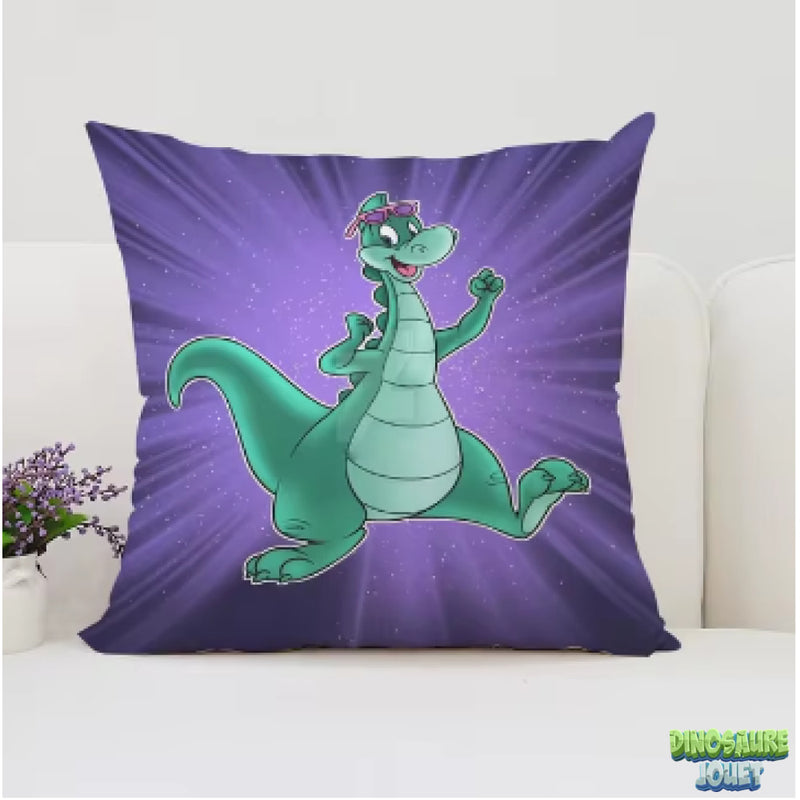 Housse de coussin rigolo Dinosaure