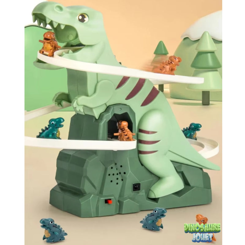 Jouet circuit Dinosaure musical