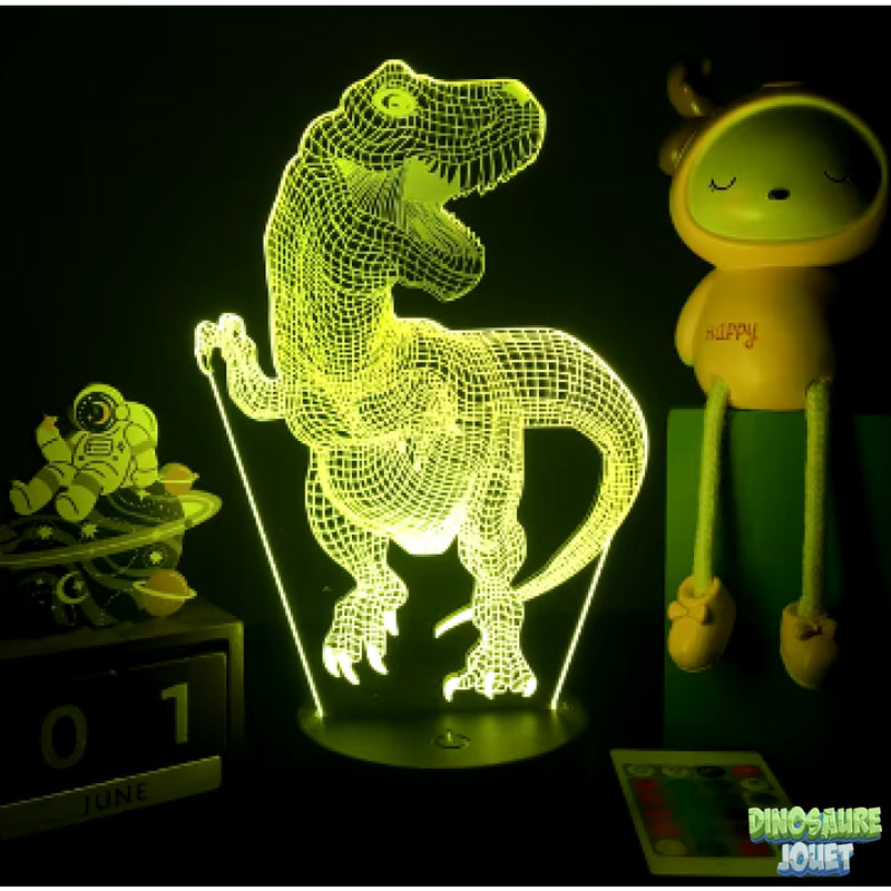 Lampe Dinosaure 3D T-rex