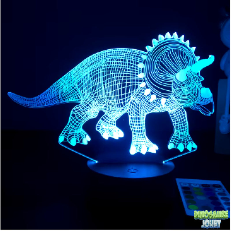 Lampe tricératops
